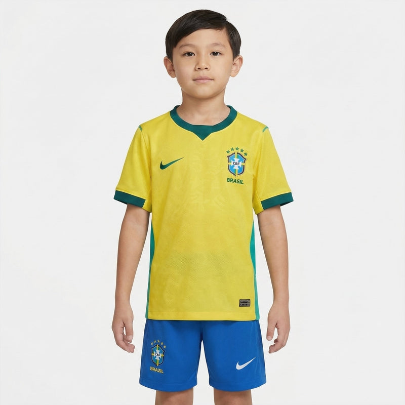 Conjunto Infantil Nike Brasil 2026 Copa do Mundo I